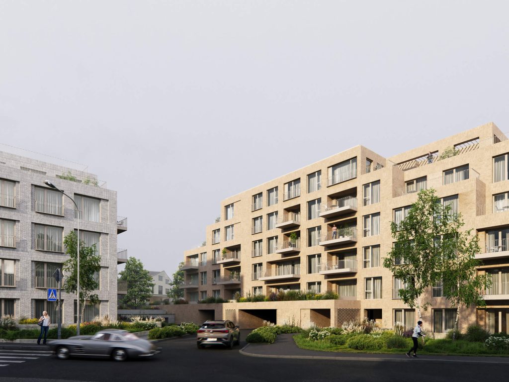 Clădiri de apartamente în ansamblul Green Lake