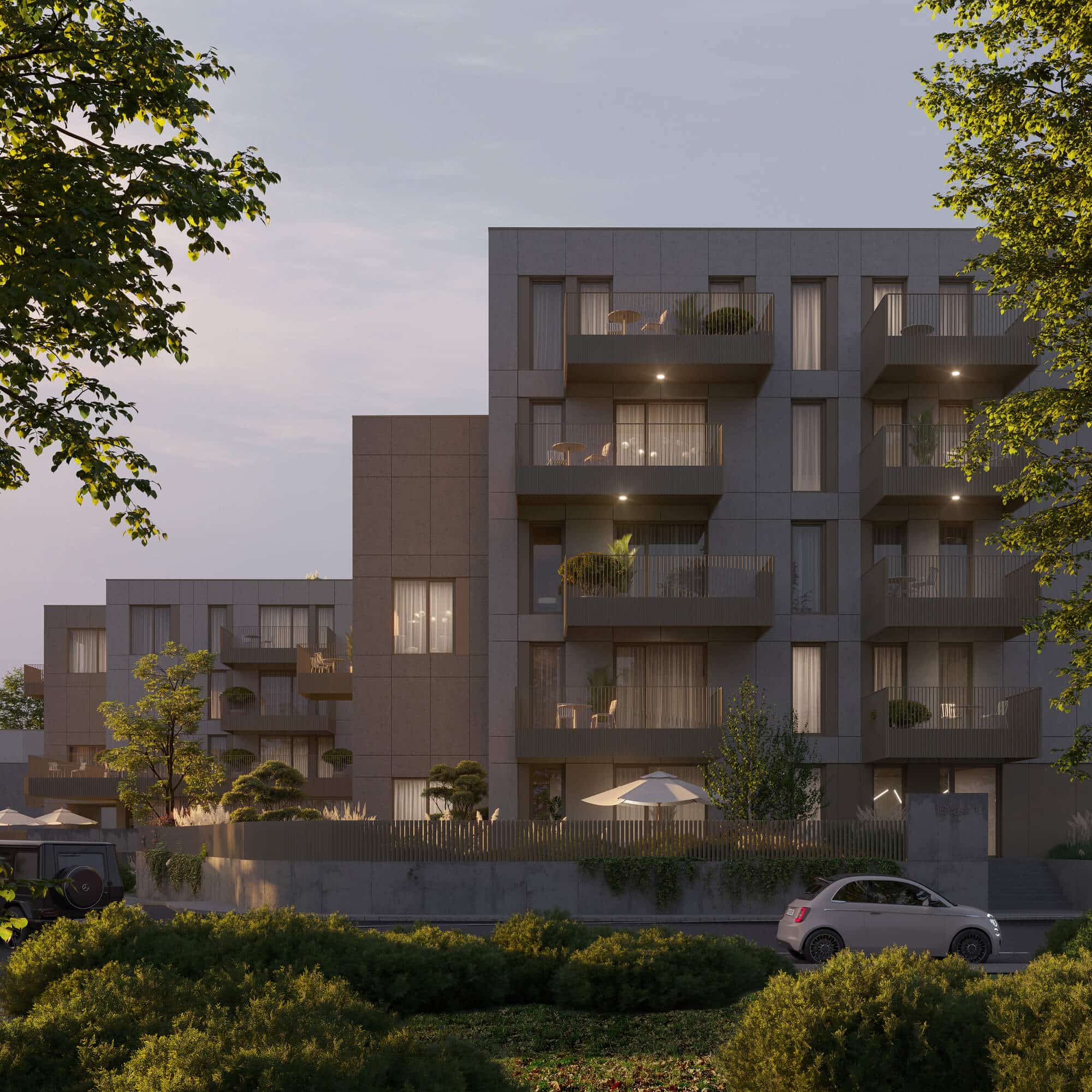 Exterior view of the Green Lake residential complex – 04